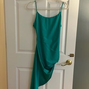 Elegant Teal Dress